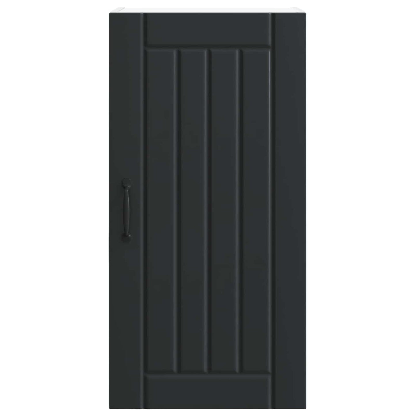 Wall Cabinet LUCCA Black 40 x 31 x 80 cm Engineered Wood