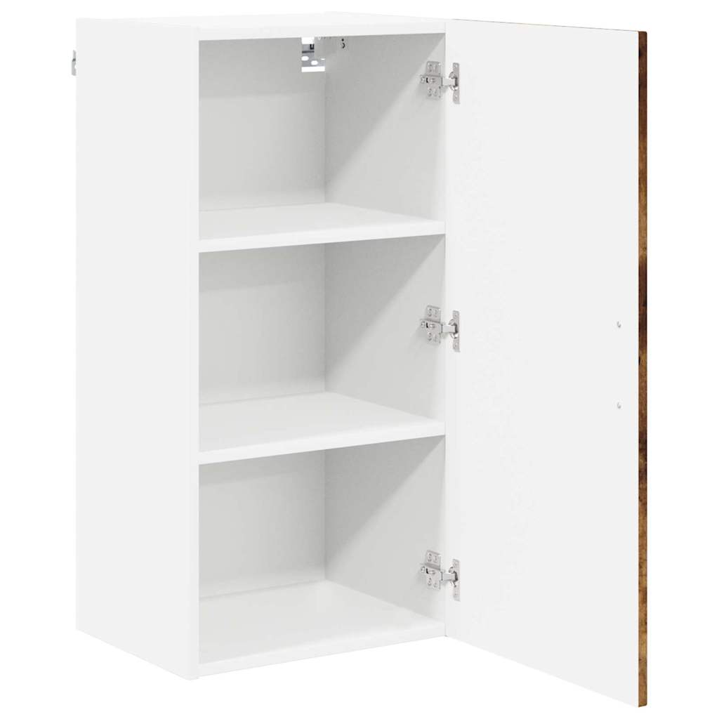 Wall Cabinet LUCCA Smoked Oak 40 x 31 x 80 cm Engineered Wood
