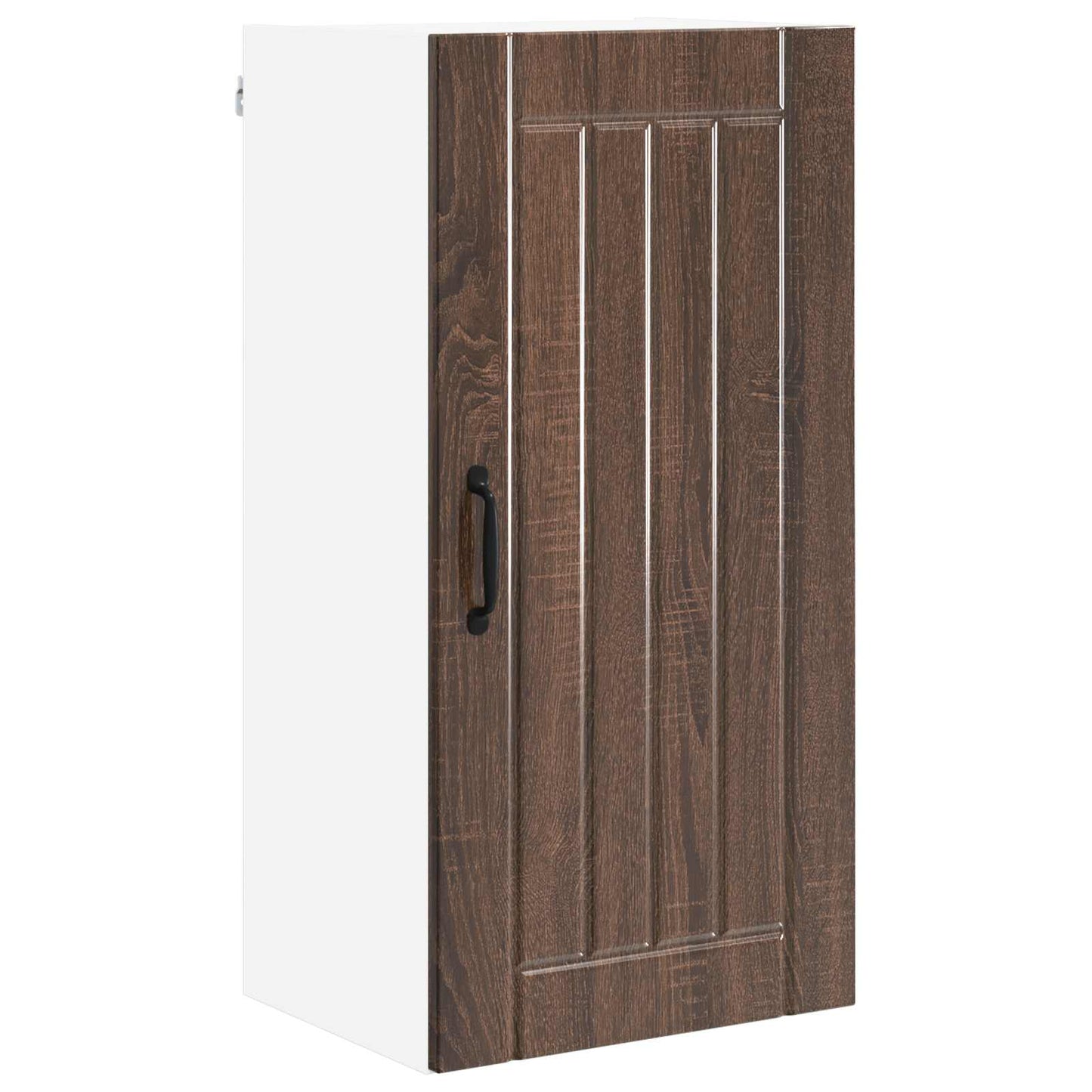 Wall Cabinet LUCCA Brown Oak 40 x 31 x 80 cm Engineered Wood