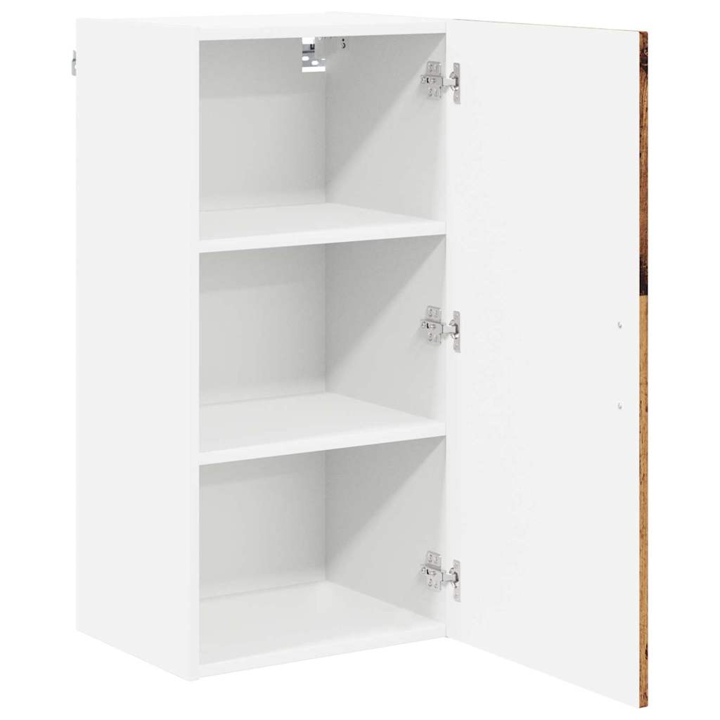 Wall Cabinet LUCCA Old Wood 40 x 31 x 80 cm Engineered Wood