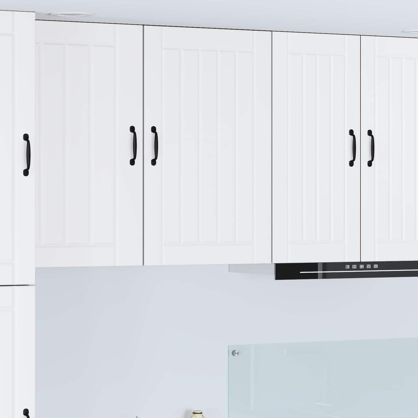 Wall Cabinet LUCCA White 50 x 31 x 80 cm Engineered Wood