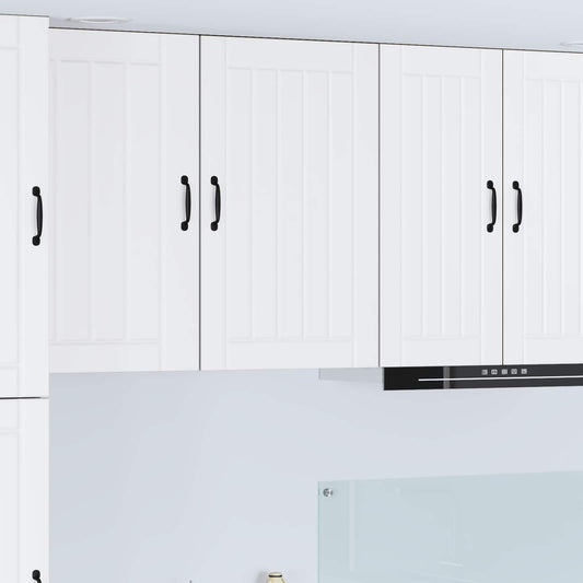 Wall Cabinet LUCCA White 50 x 31 x 80 cm Engineered Wood