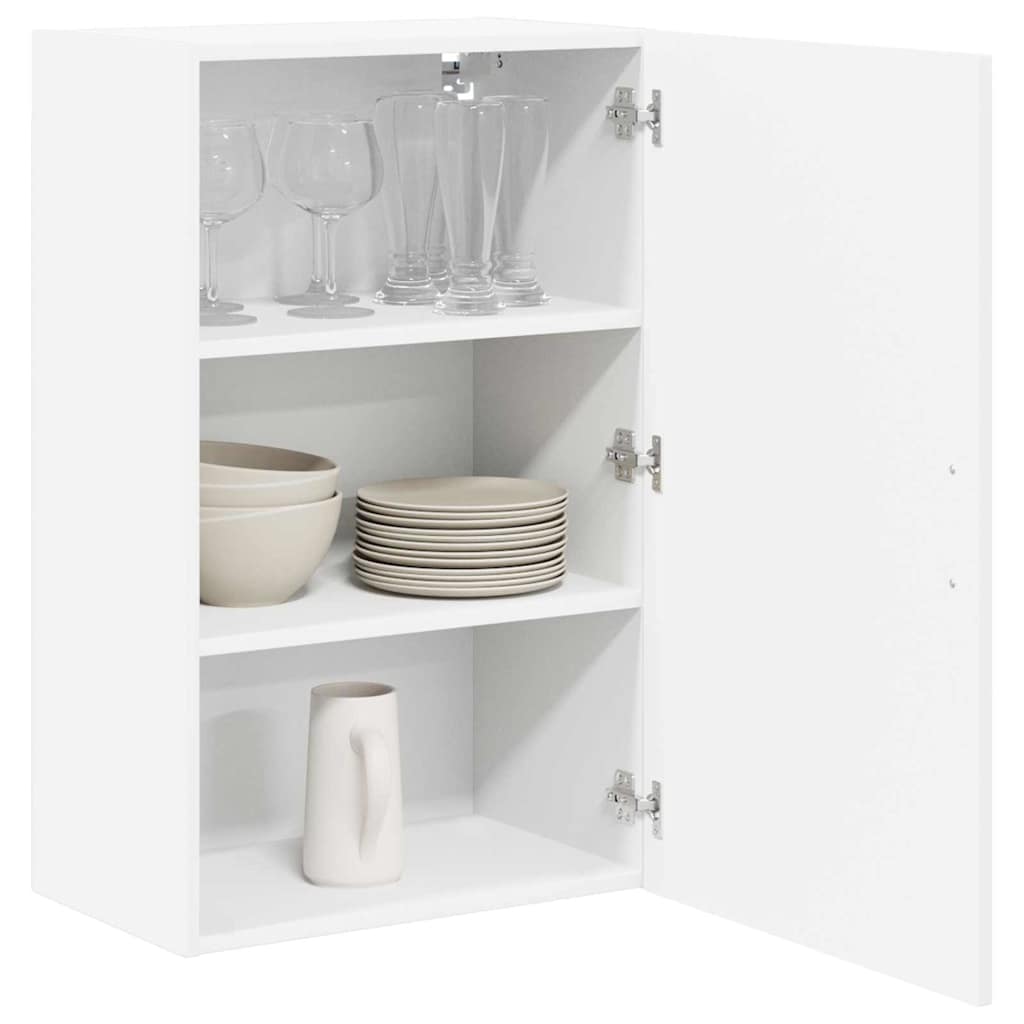 Wall Cabinet LUCCA White 50 x 31 x 80 cm Engineered Wood