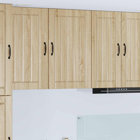 Wall Cabinet LUCCA Sonoma Oak 50 x 31 x 80 cm Engineered Wood