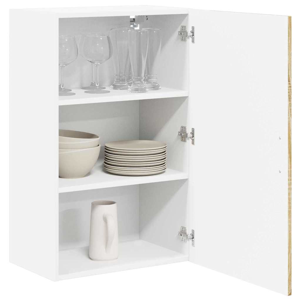 Wall Cabinet LUCCA Sonoma Oak 50 x 31 x 80 cm Engineered Wood