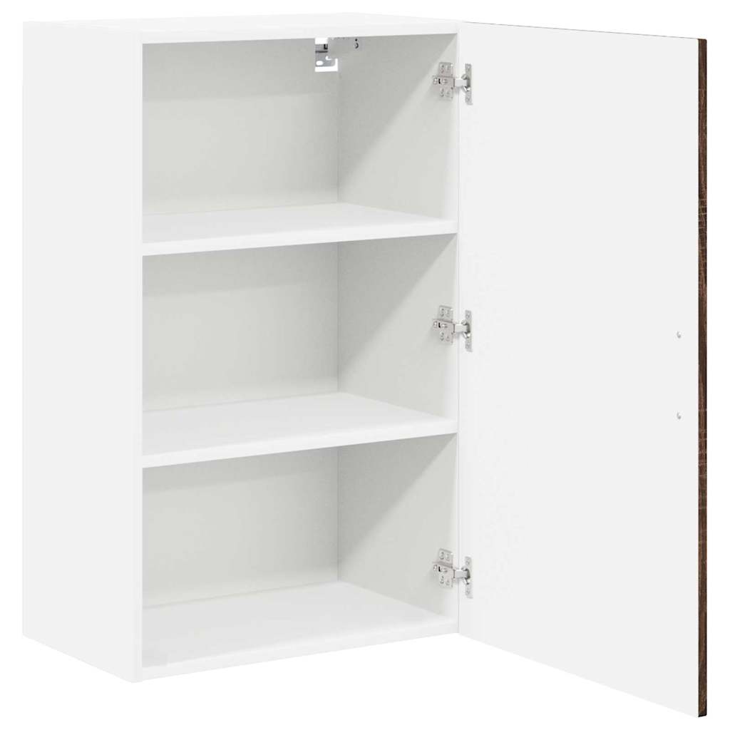 Wall Cabinet LUCCA Brown Oak 50 x 31 x 80 cm Engineered Wood