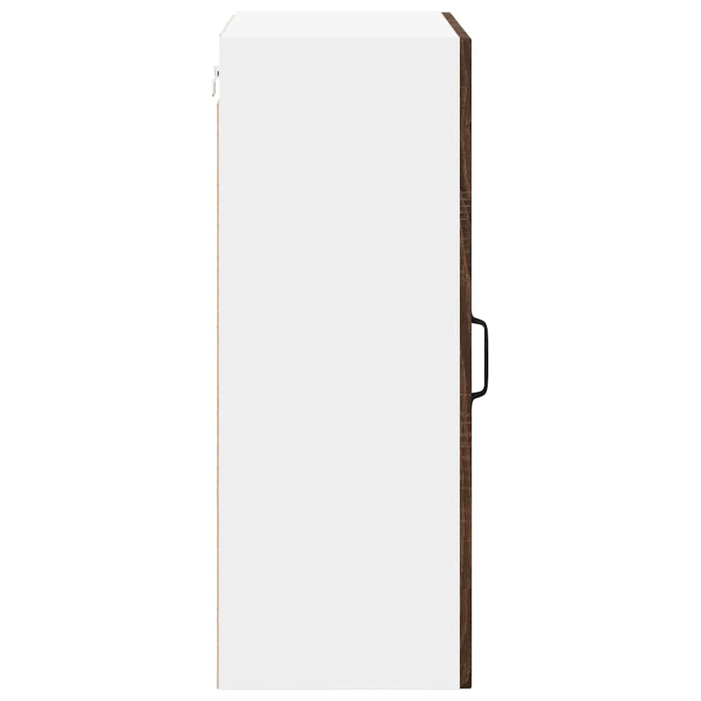 Wall Cabinet LUCCA Brown Oak 50 x 31 x 80 cm Engineered Wood