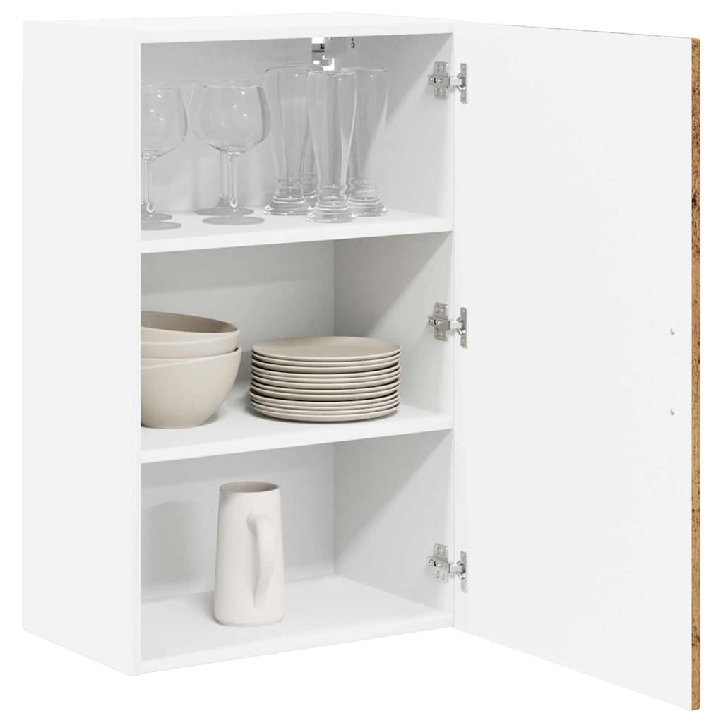 Wall Cabinet LUCCA Old Wood 50 x 31 x 80 cm Engineered Wood