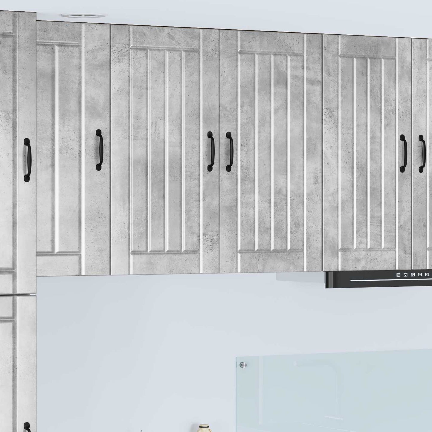 Wall Cabinet LUCCA Concrete Grey 80 x 31 x 80 cm