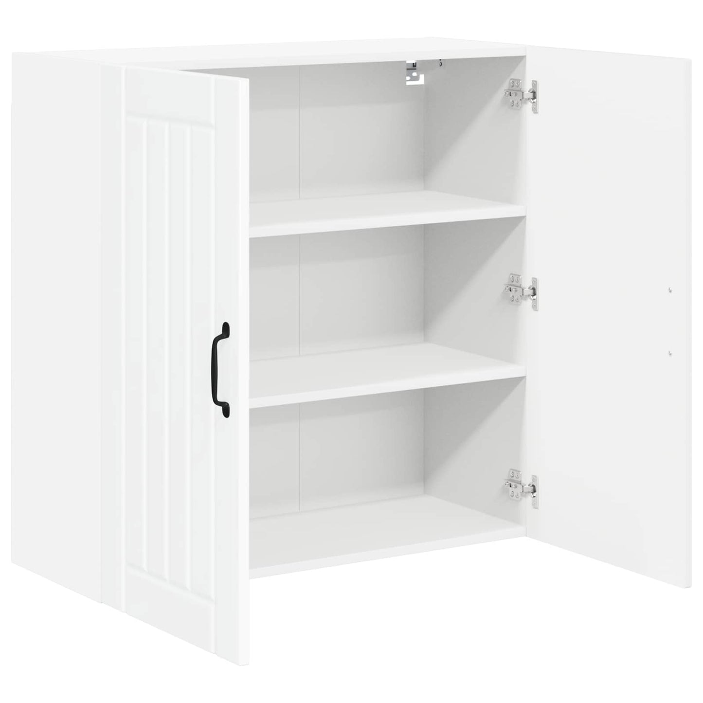 Wall Cabinet LUCCA High Gloss White 80 x 31 x 80 cm