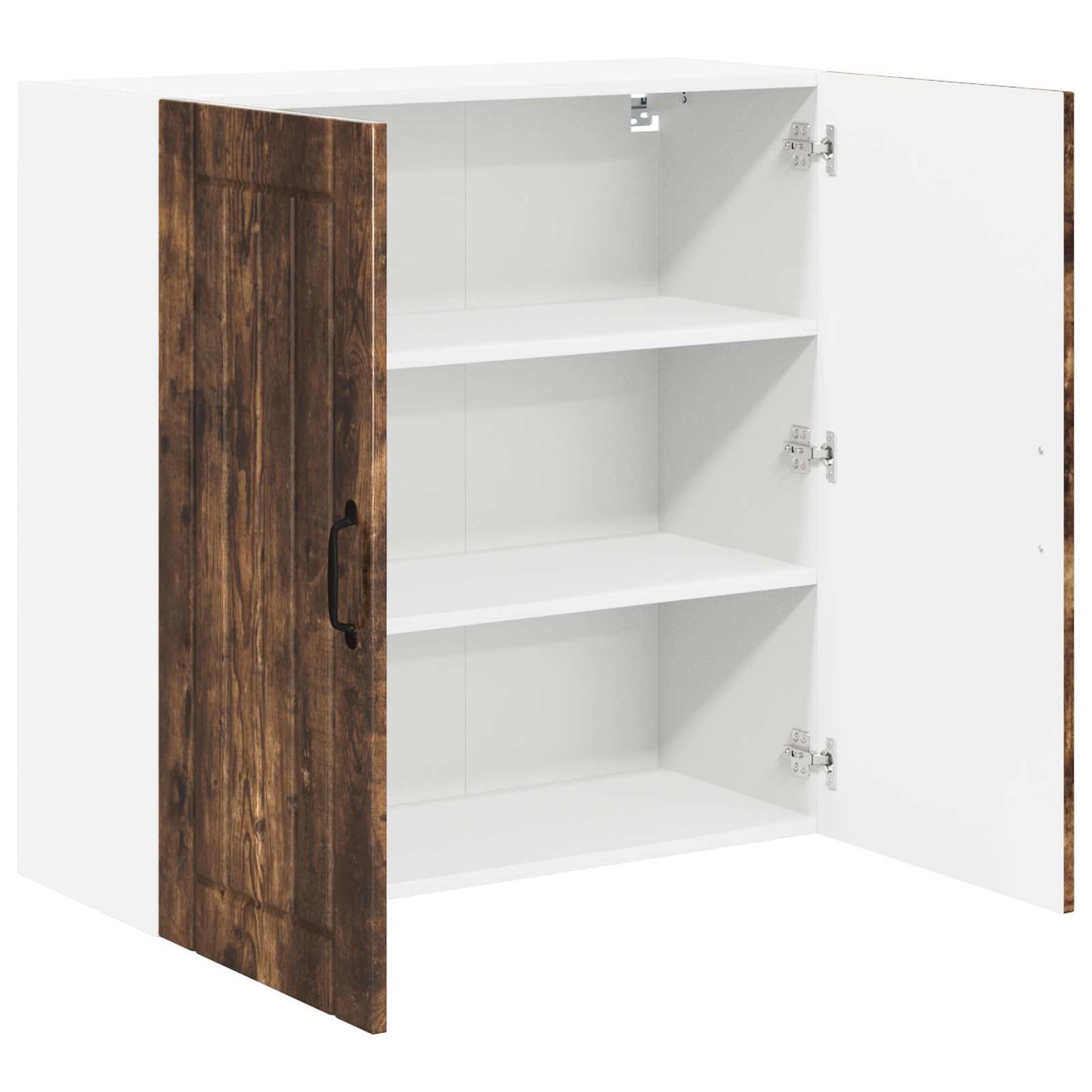 Wall Cabinet LUCCA Smoked Oak 80 x 31 x 80 cm Engineered Wood