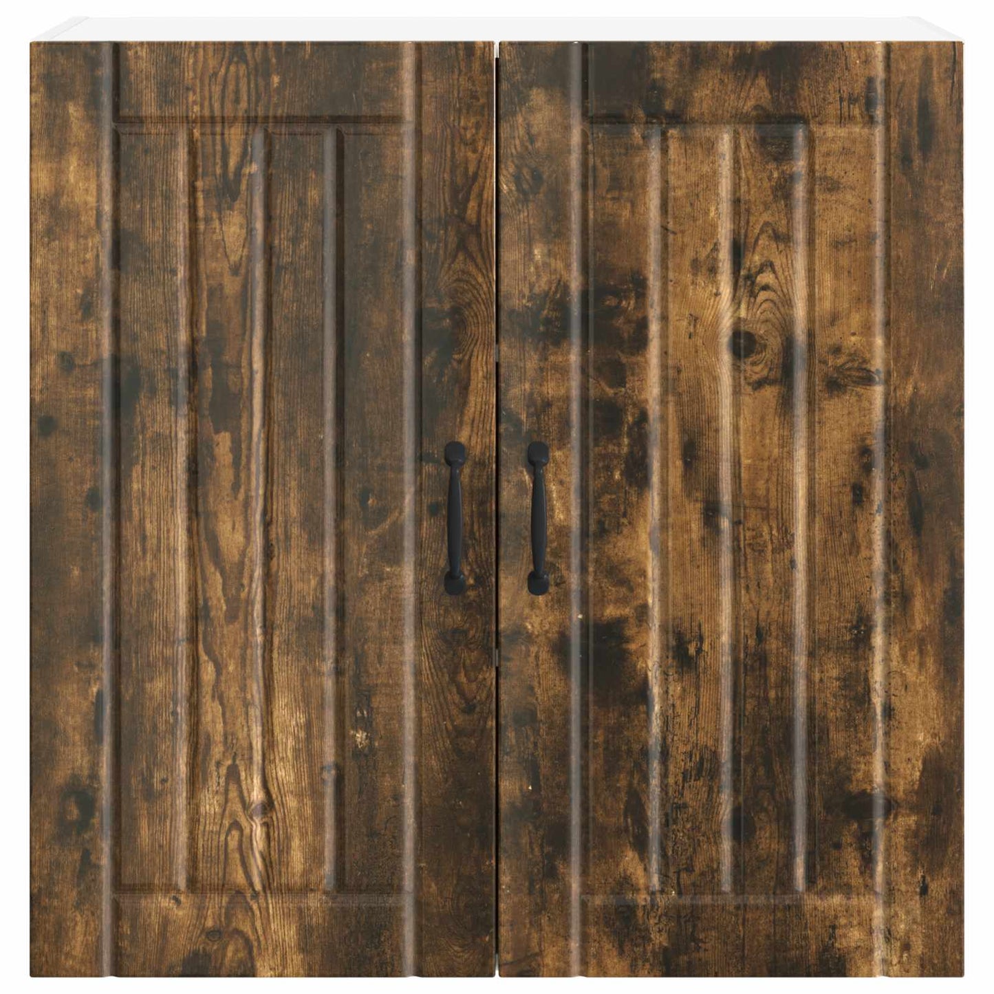 Wall Cabinet LUCCA Smoked Oak 80 x 31 x 80 cm Engineered Wood