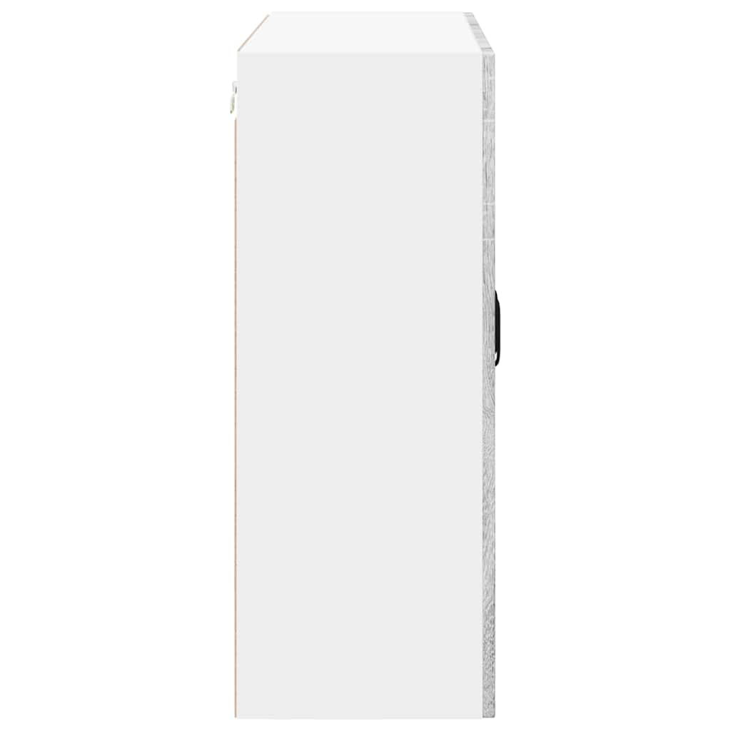 Wall Cabinet LUCCA Grey Sonoma 80 x 31 x 80 cm Engineered Wood