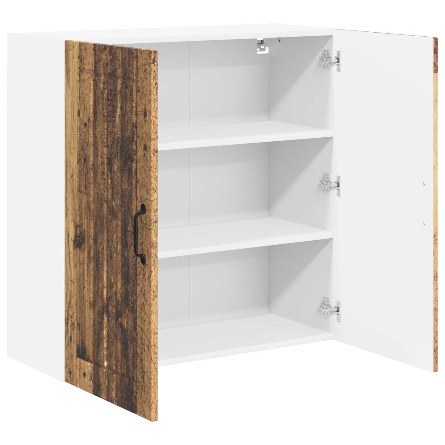 Wall Cabinet LUCCA Old Wood 80 x 31 x 80 cm Engineered Wood