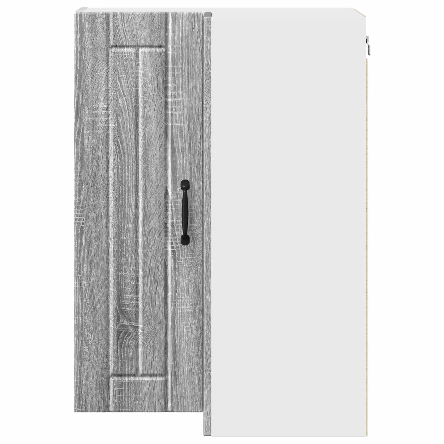 Wall Corner Cabinet LUCCA Grey Sonoma 57 x 57 x 80 cm