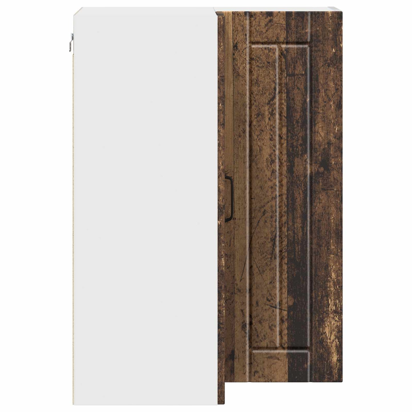 Wall Corner Cabinet LUCCA Old Wood 57 x 57 x 80 cm