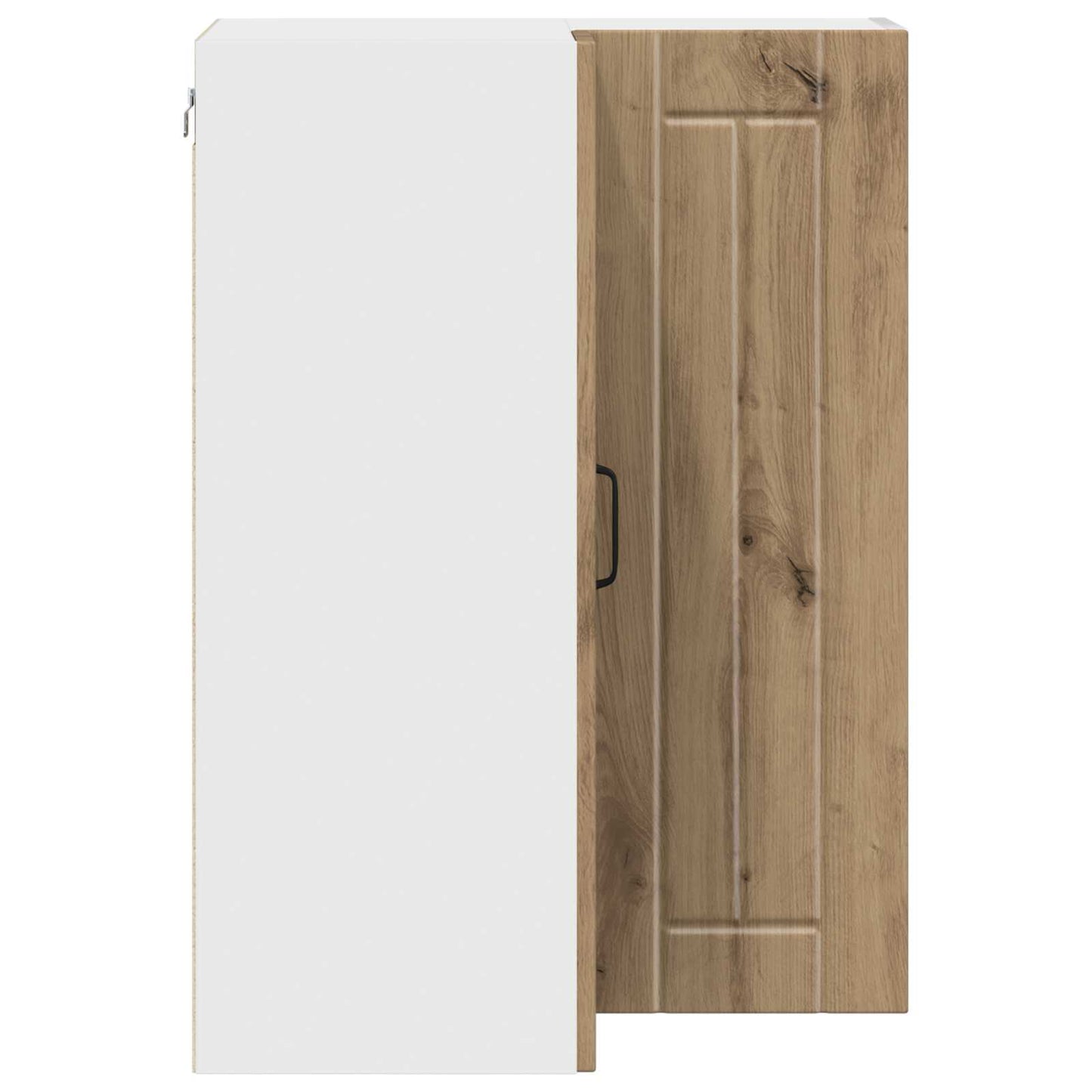 Wall Corner Cabinet LUCCA Artisan Oak 57 x 57 x 80 cm