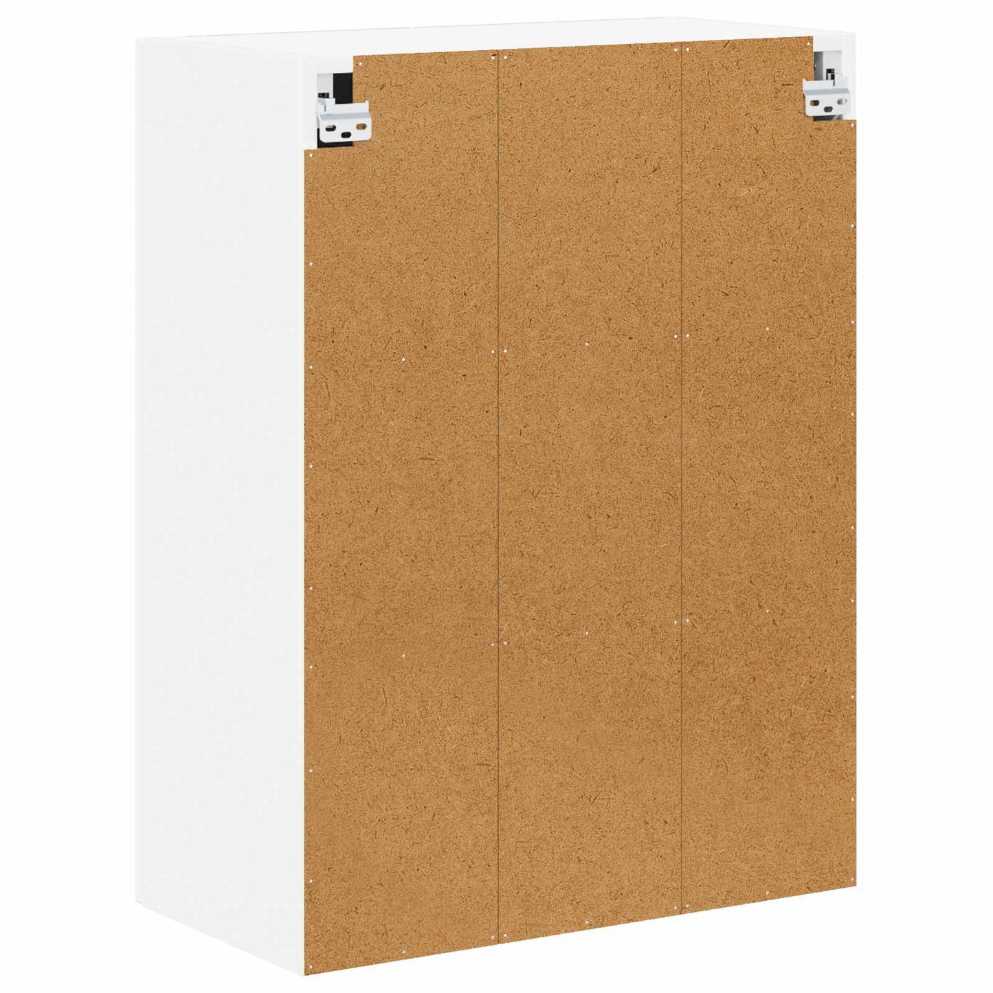 Wall Glass Cabinet LUCCA White 60 x 31 x 80 cm Engineered Wood