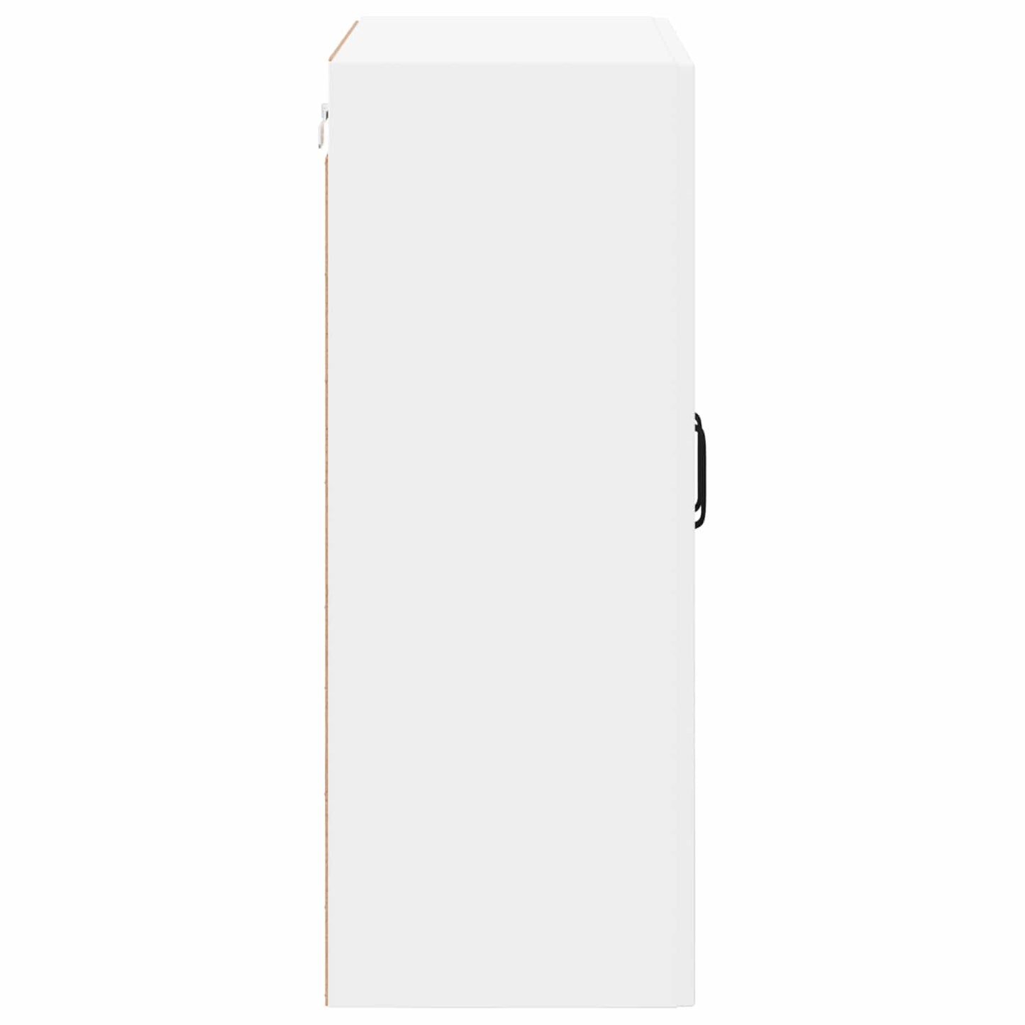 Wall Glass Cabinet LUCCA White 60 x 31 x 80 cm Engineered Wood