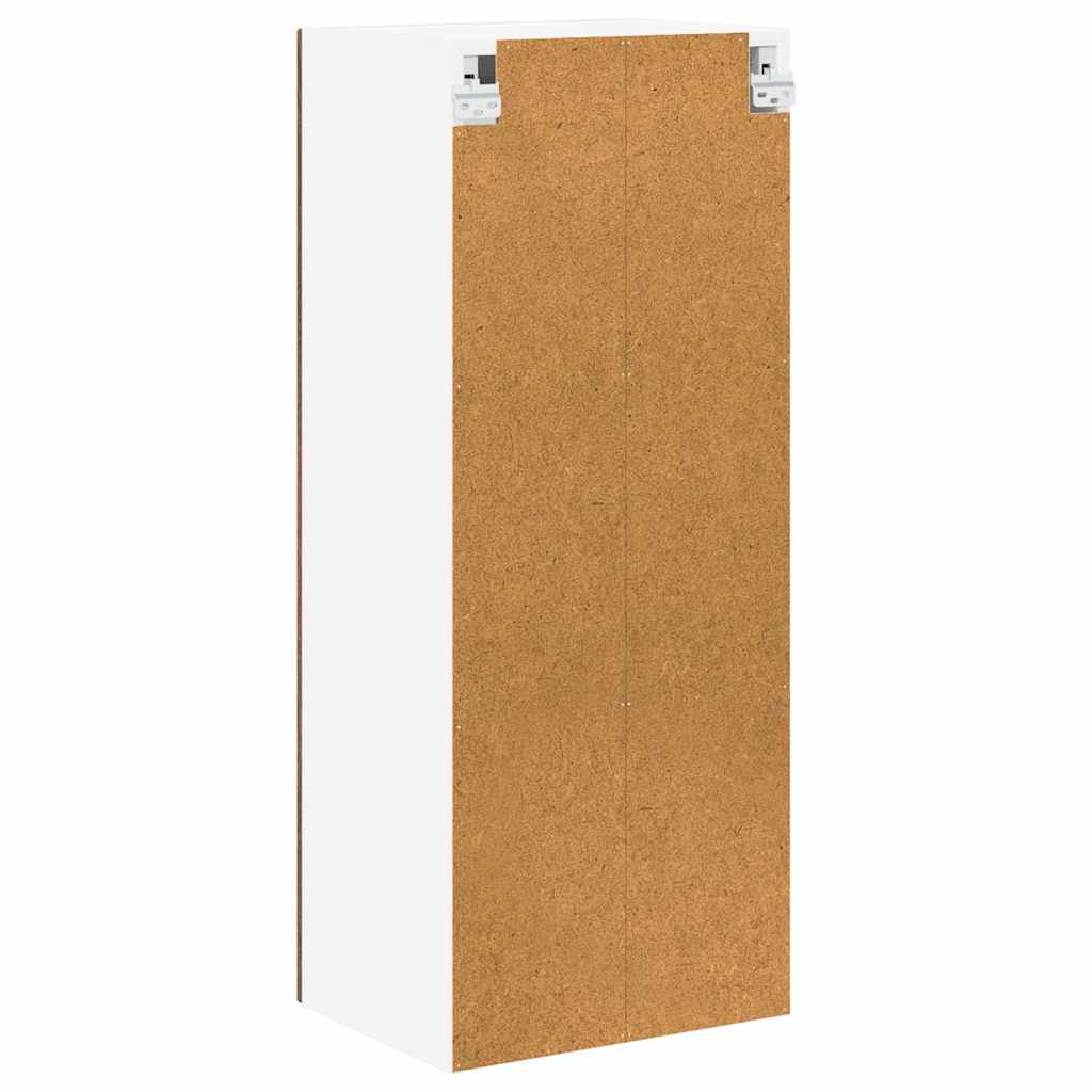 Wall Glass Cabinet Lucca Brown Oak 40 x 31 x 100 cm