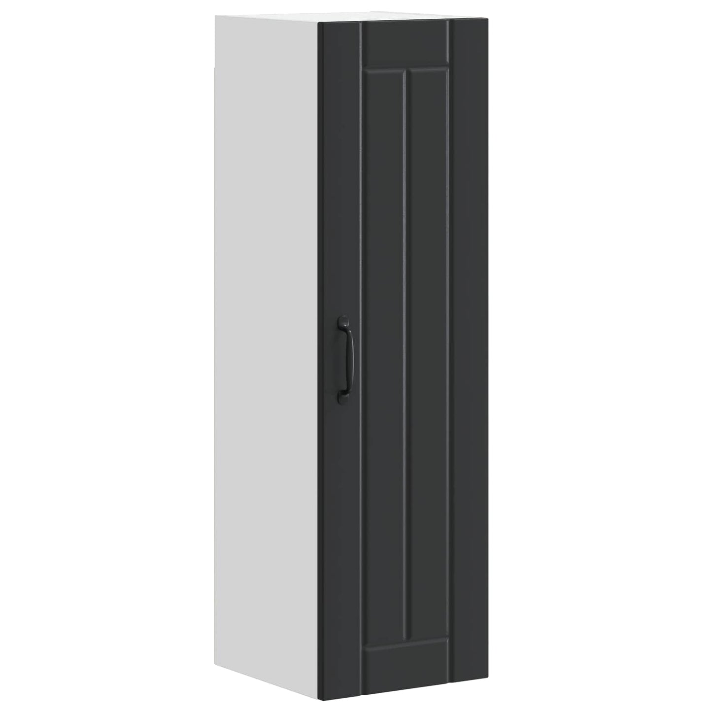 Wall Cabinet LUCCA Black 30 x 31 x 100 cm Engineered Wood