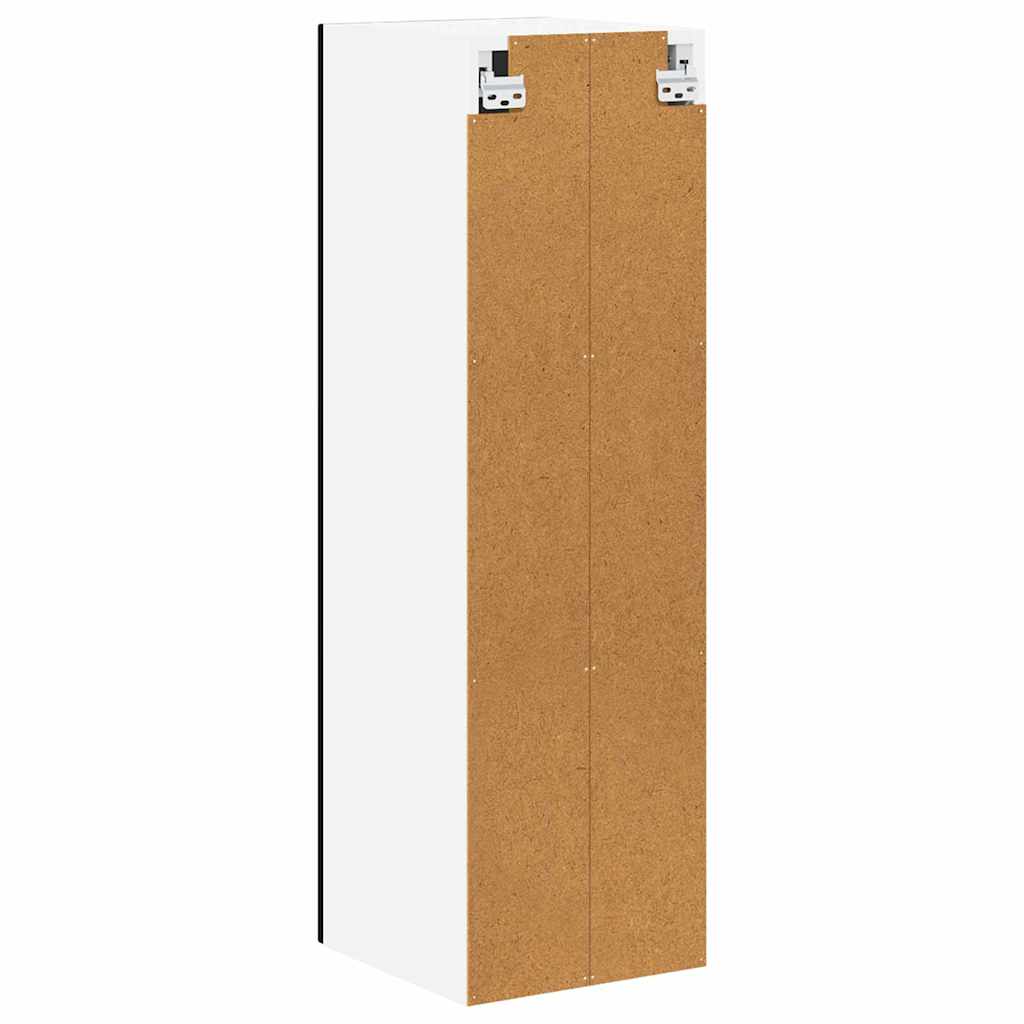 Wall Cabinet LUCCA Black 30 x 31 x 100 cm Engineered Wood