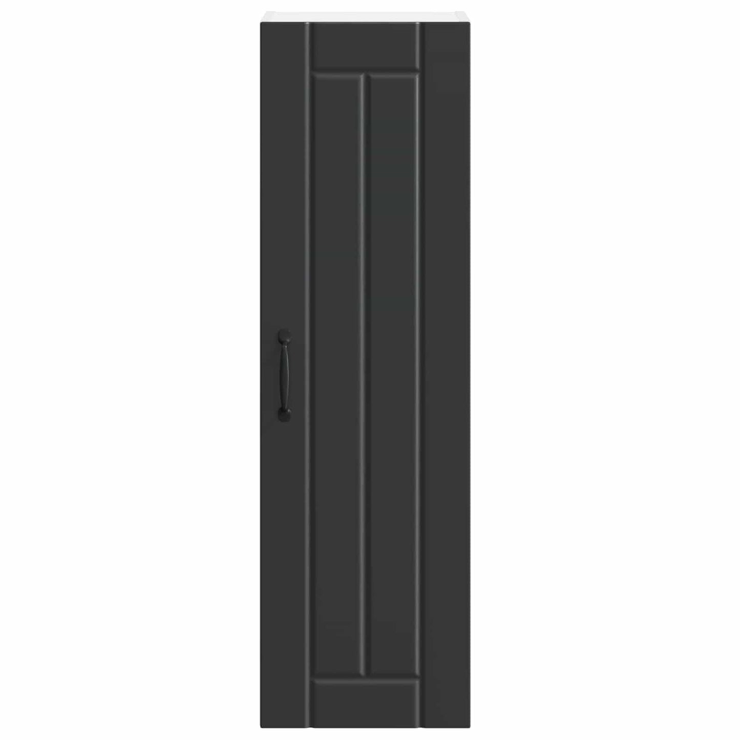 Wall Cabinet LUCCA Black 30 x 31 x 100 cm Engineered Wood
