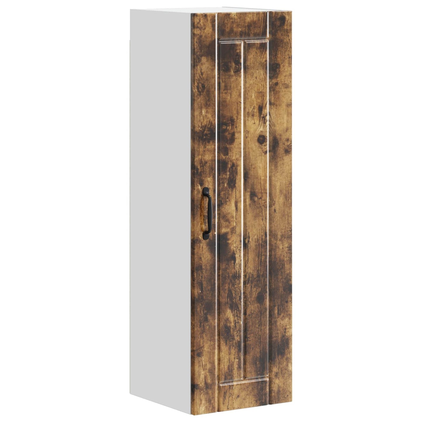 Wall Cabinet LUCCA Smoked Oak 30 x 31 x 100 cm Engineered Wood