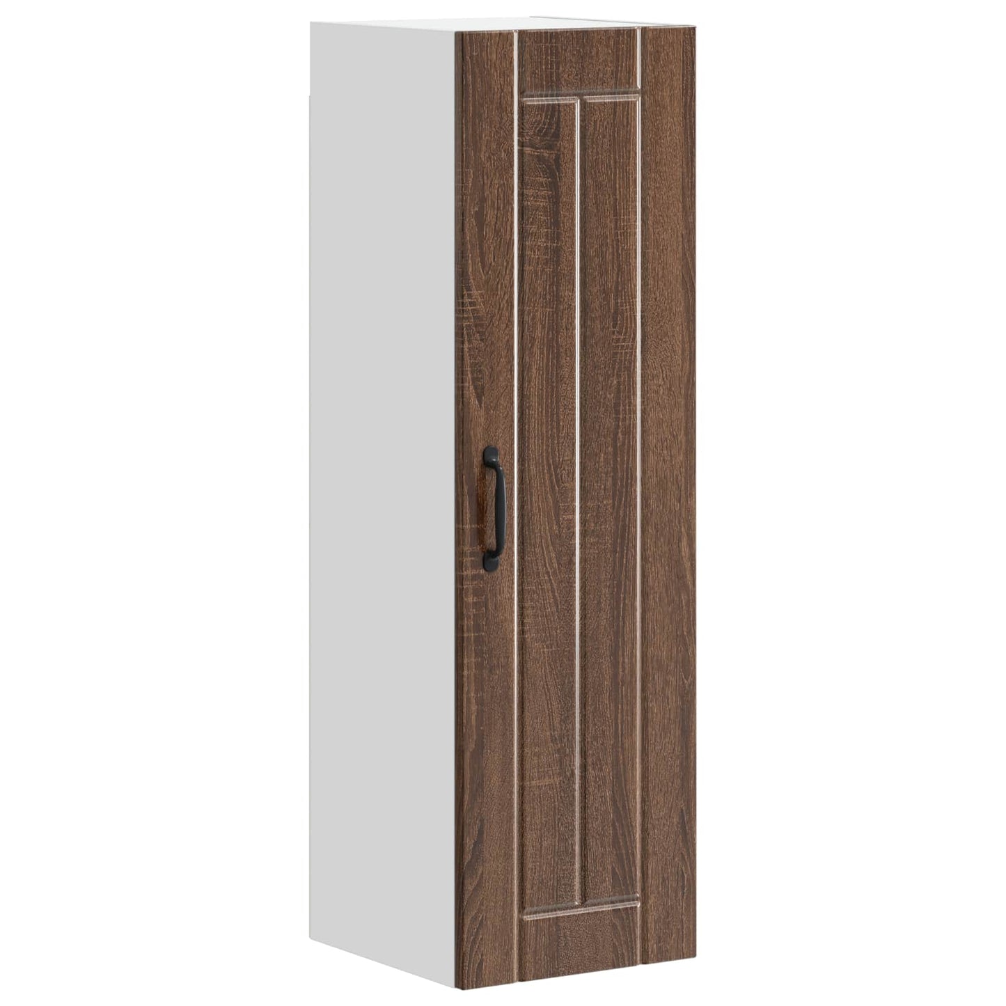 Wall Cabinet LUCCA Brown Oak 30 x 31 x 100 cm Engineered Wood