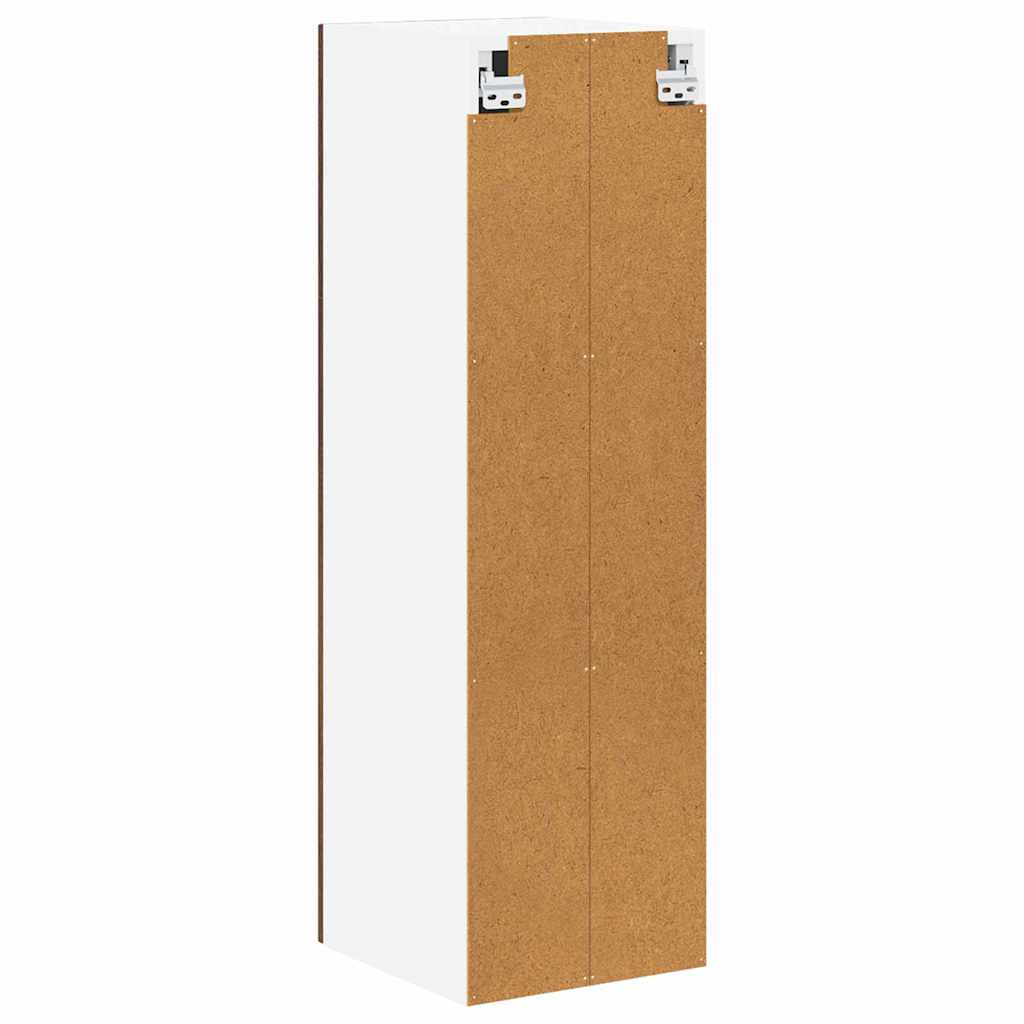 Wall Cabinet LUCCA Brown Oak 30 x 31 x 100 cm Engineered Wood