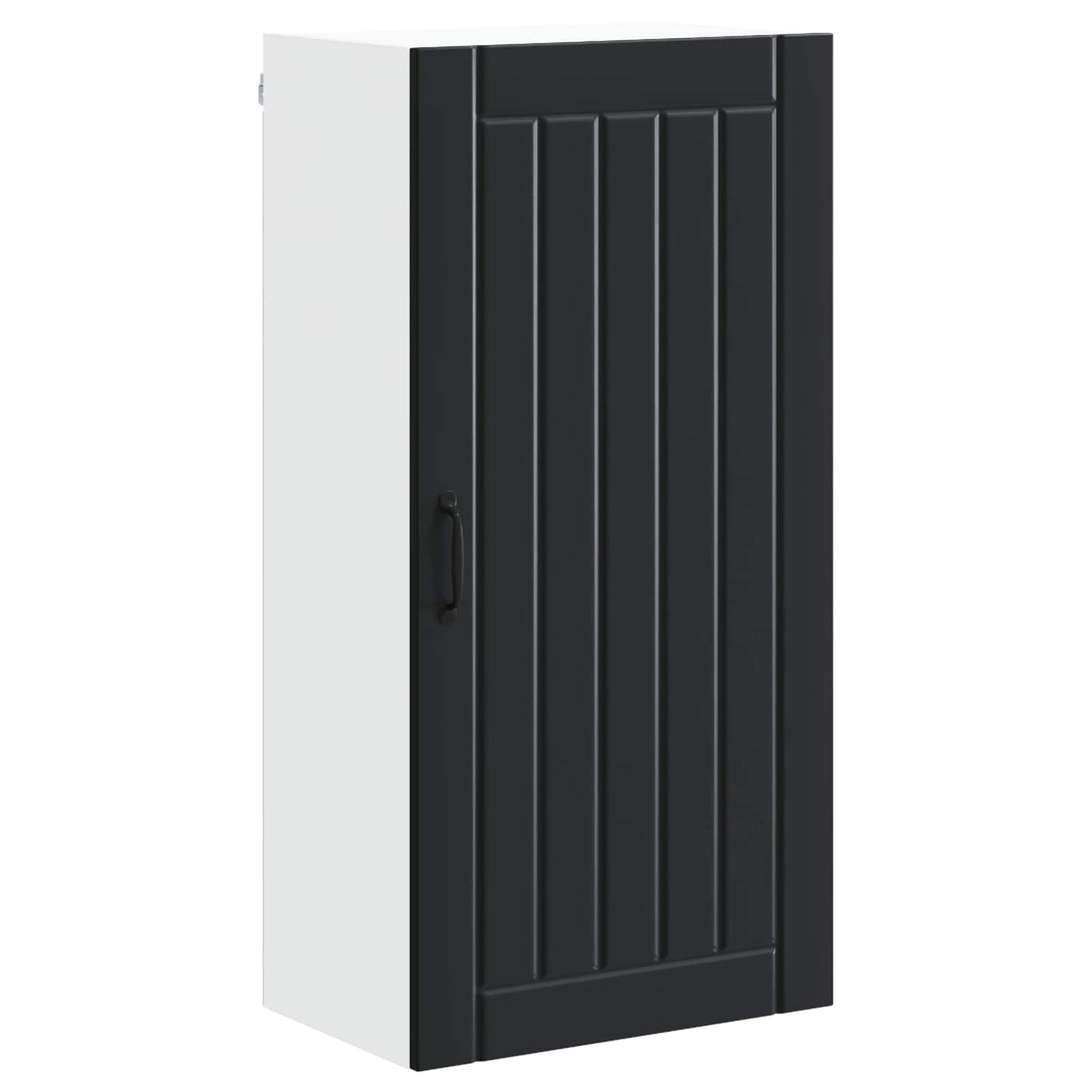 Wall Cabinet LUCCA Black 50 x 31 x 100 cm Engineered Wood