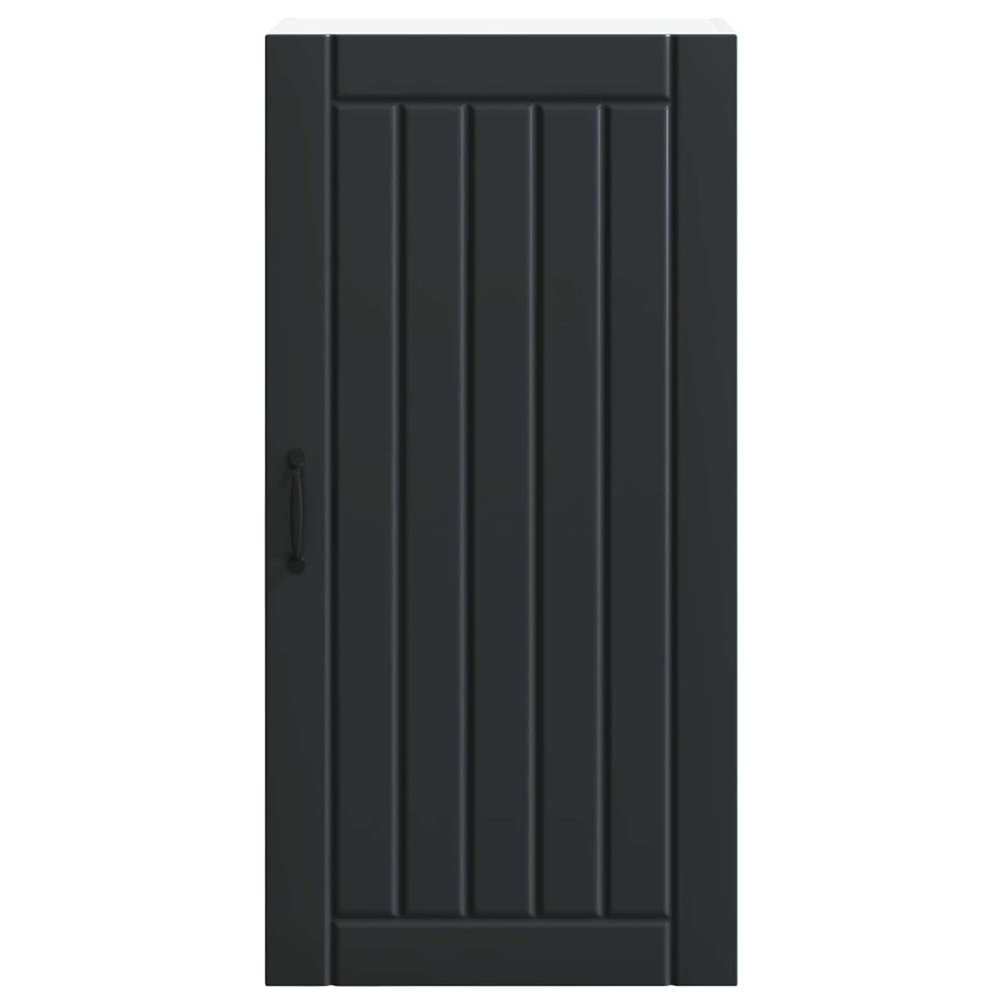 Wall Cabinet LUCCA Black 50 x 31 x 100 cm Engineered Wood