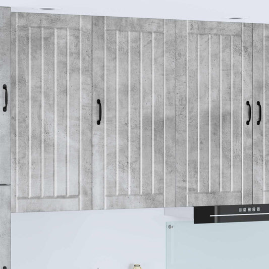 Wall Cabinet LUCCA Concrete Grey 50 x 31 x 100 cm