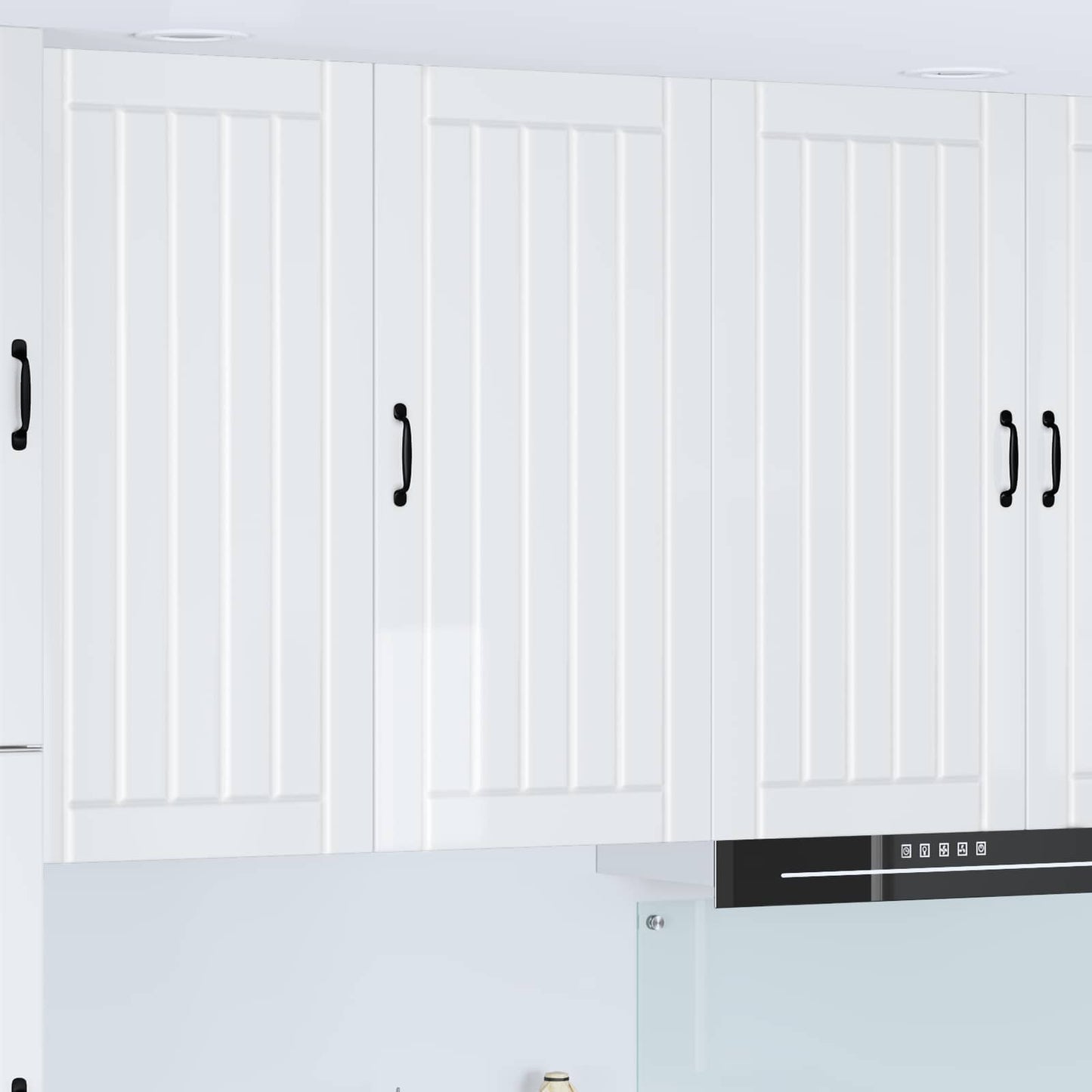 Wall Cabinet LUCCA High Gloss White 50 x 31 x 100 cm