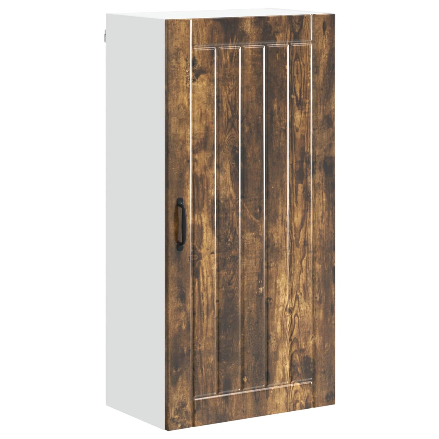 Wall Cabinet LUCCA Smoked Oak 50 x 31 x 100 cm Engineered Wood