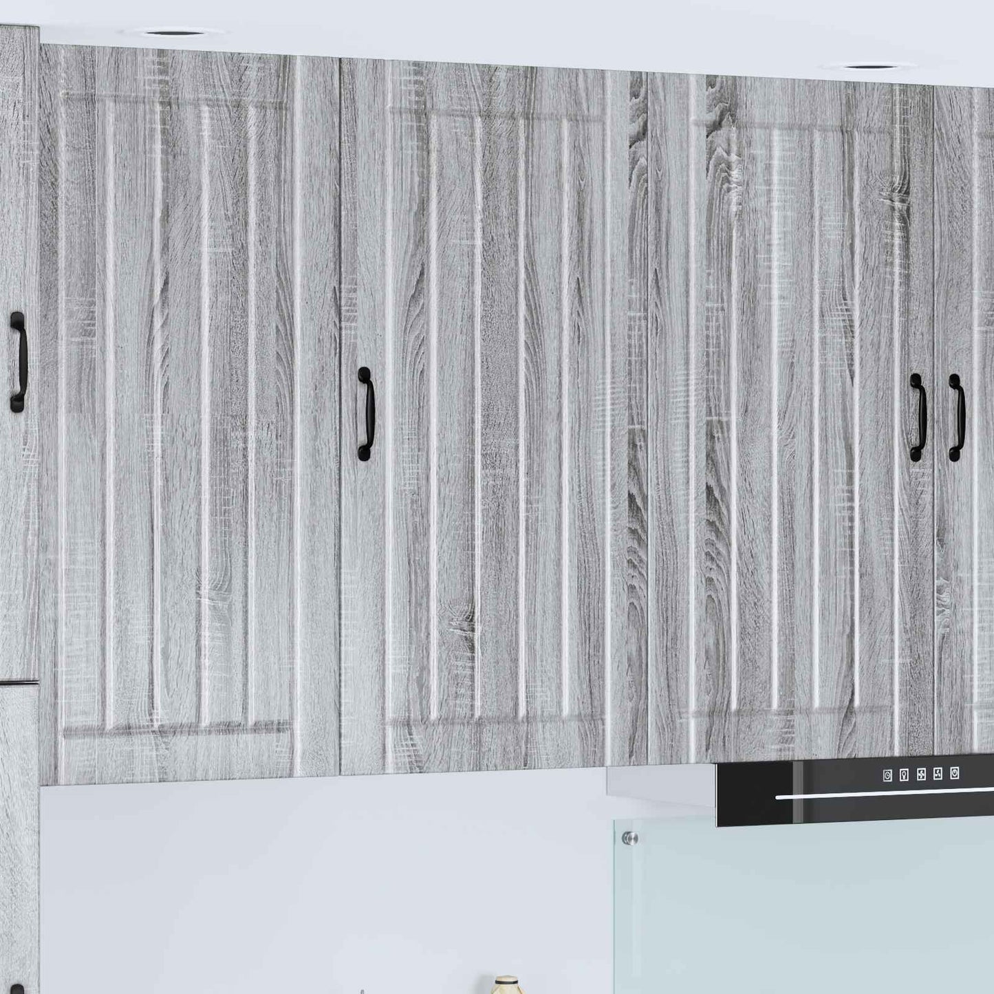 Wall Cabinet LUCCA Grey Sonoma 50 x 31 x 100 cm Engineered Wood