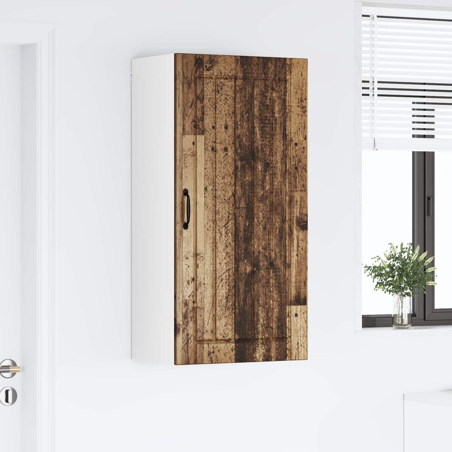 Wall Cabinet Lucca Old Wood 50 x 31 x 100 cm Engineered Wood