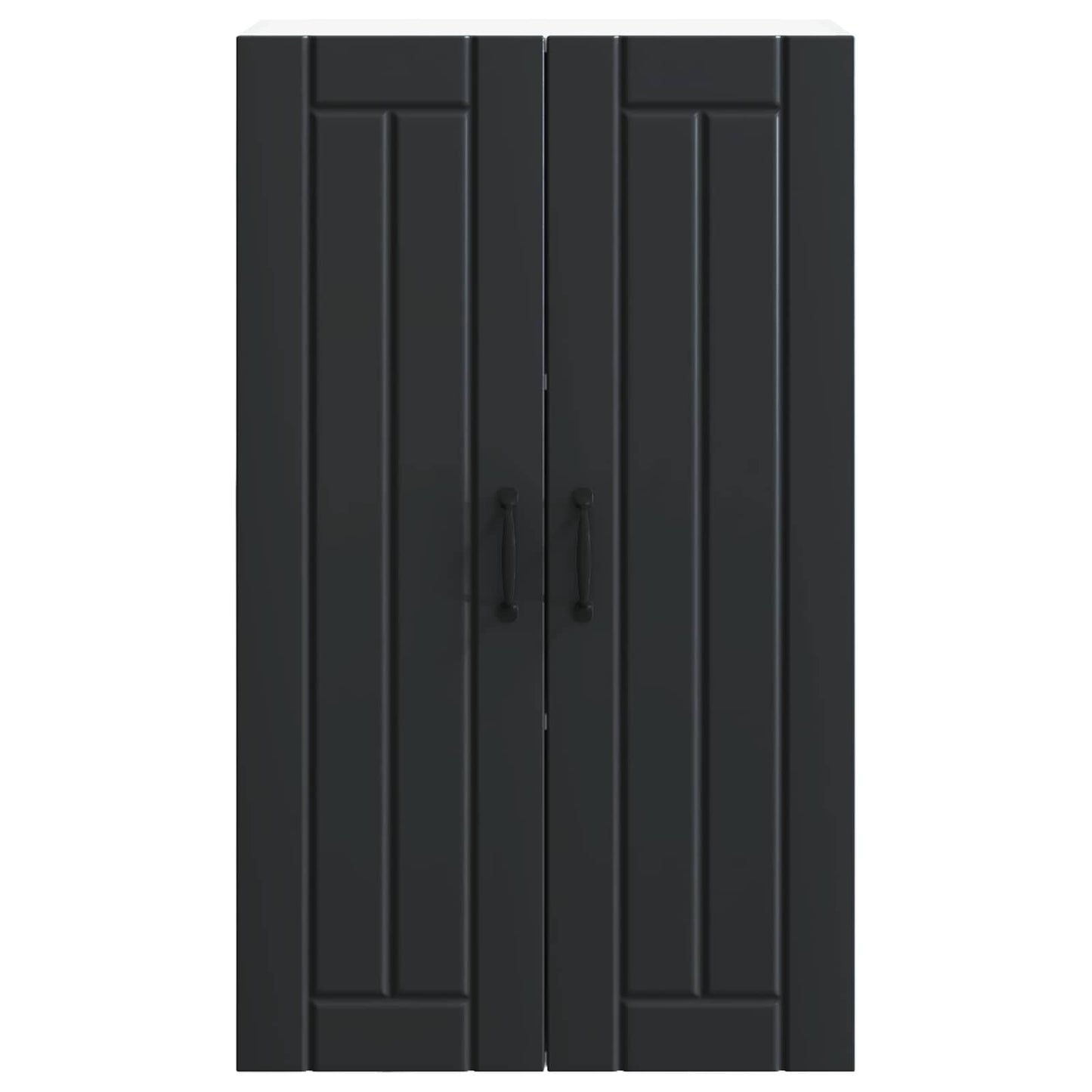 Wall Cabinet LUCCA Black 60 x 31 x 100 cm Engineered Wood
