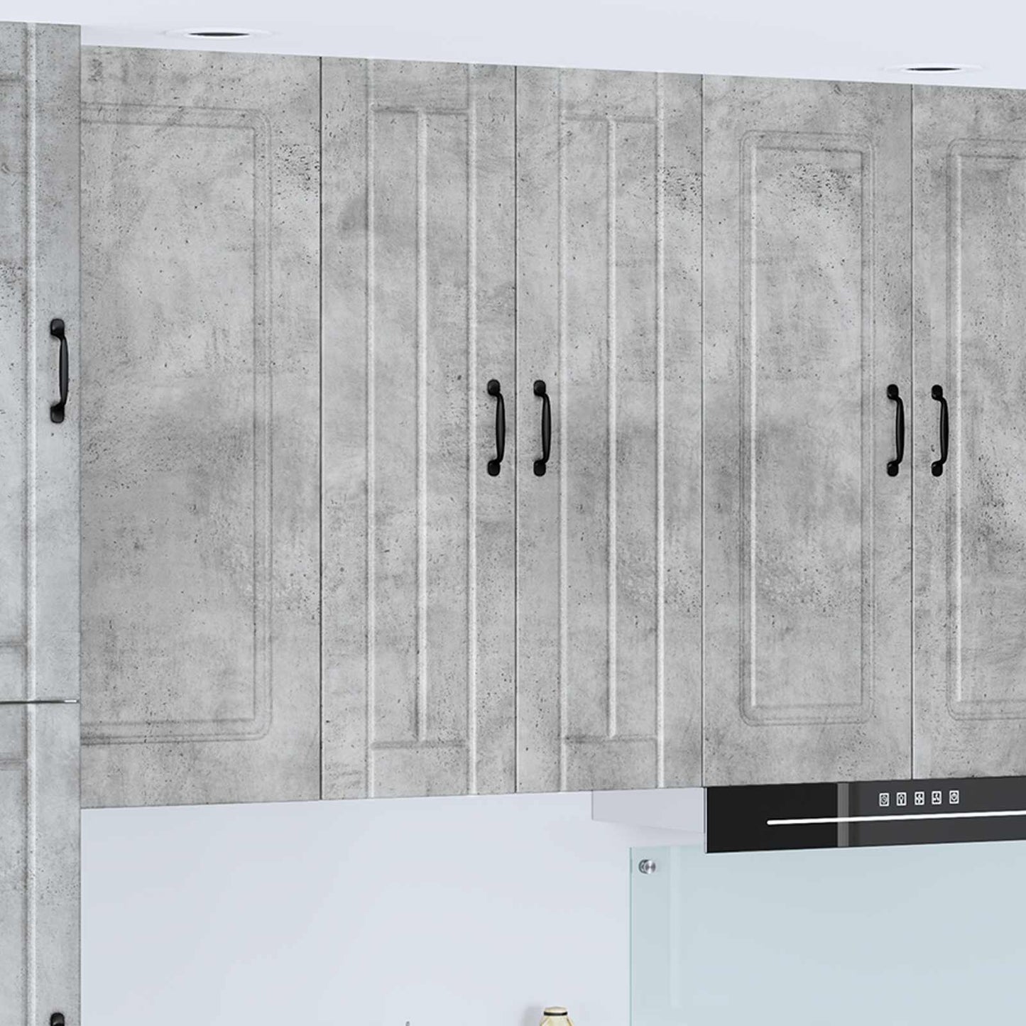 Wall Cabinet LUCCA Concrete Grey 60 x 31 x 100 cm