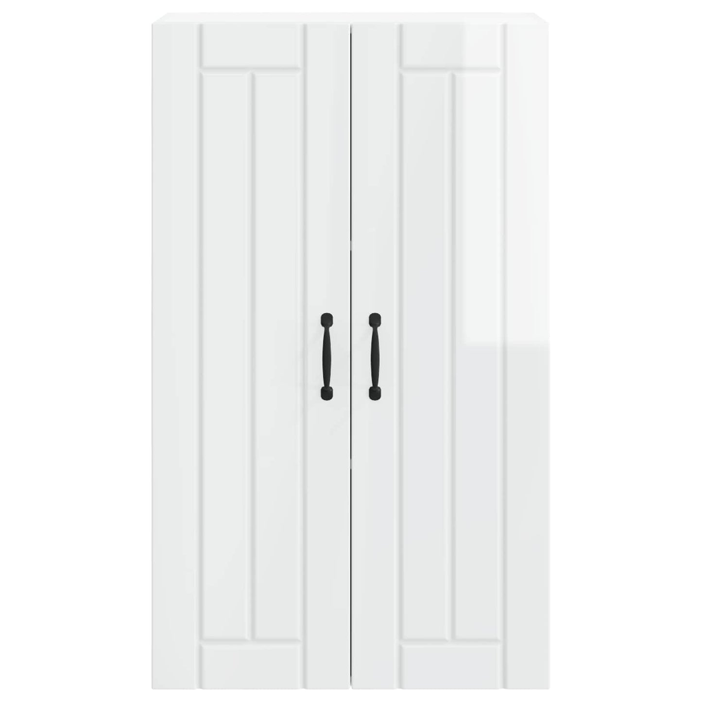 Wall Cabinet LUCCA High Gloss White 60 x 31 x 100 cm