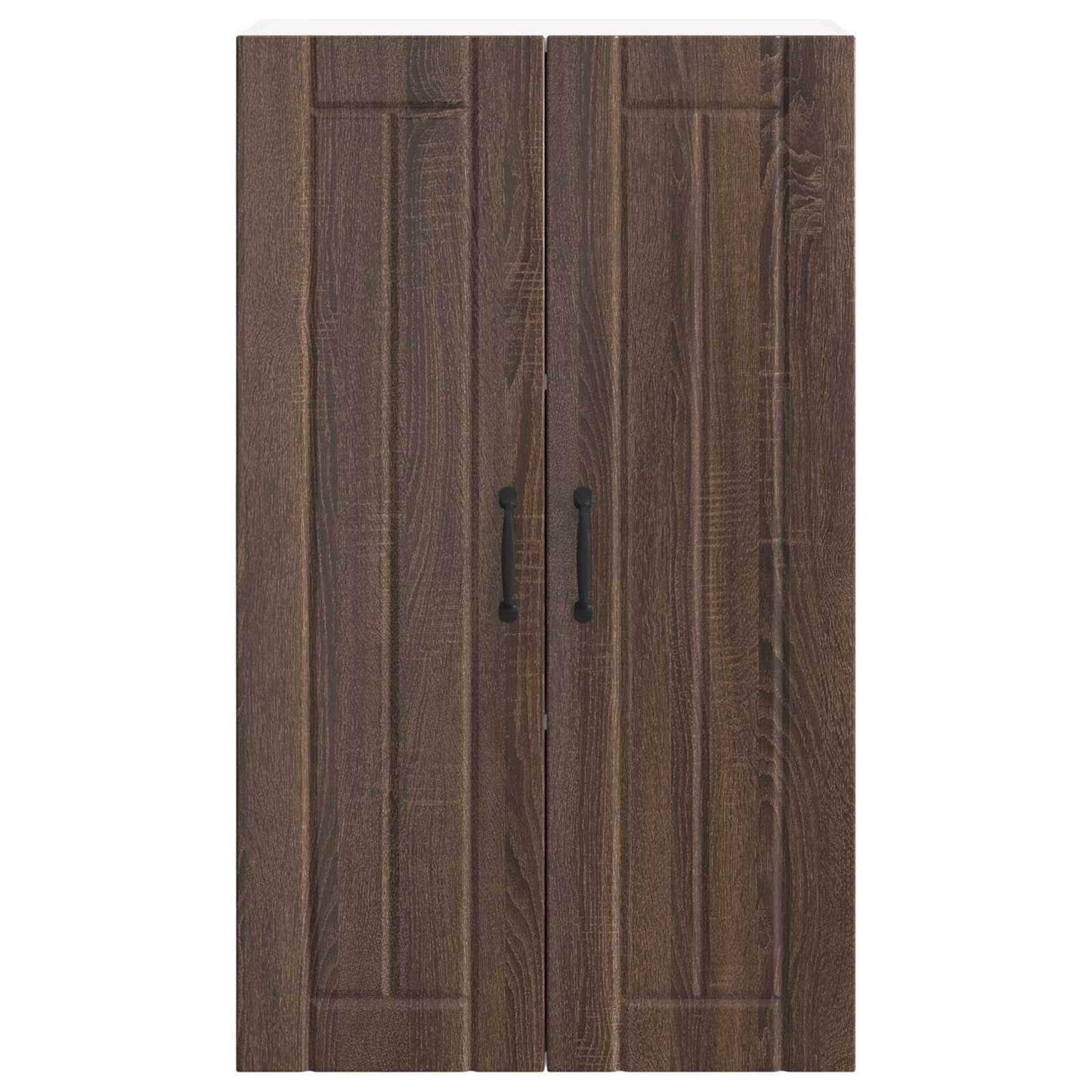 Wall Cabinet LUCCA Brown Oak 60 x 31 x 100 cm Engineered Wood