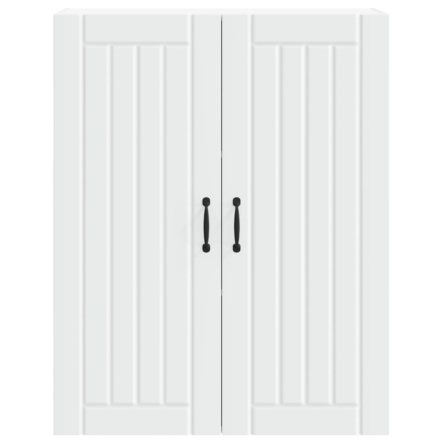 Wall Cabinet LUCCA White 80 x 31 x 100 cm Engineered Wood