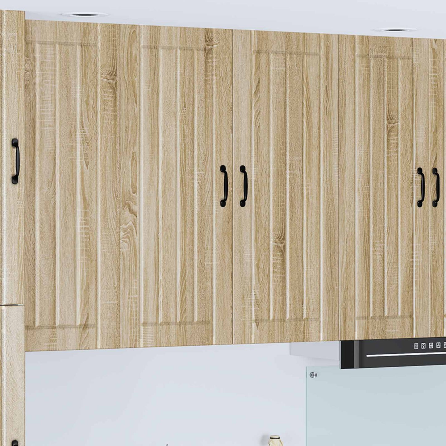 Wall Cabinet LUCCA Sonoma Oak 80 x 31 x 100 cm Engineered Wood