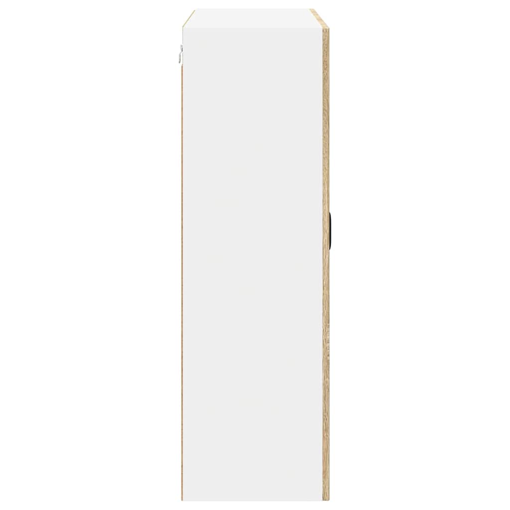 Wall Cabinet LUCCA Sonoma Oak 80 x 31 x 100 cm Engineered Wood