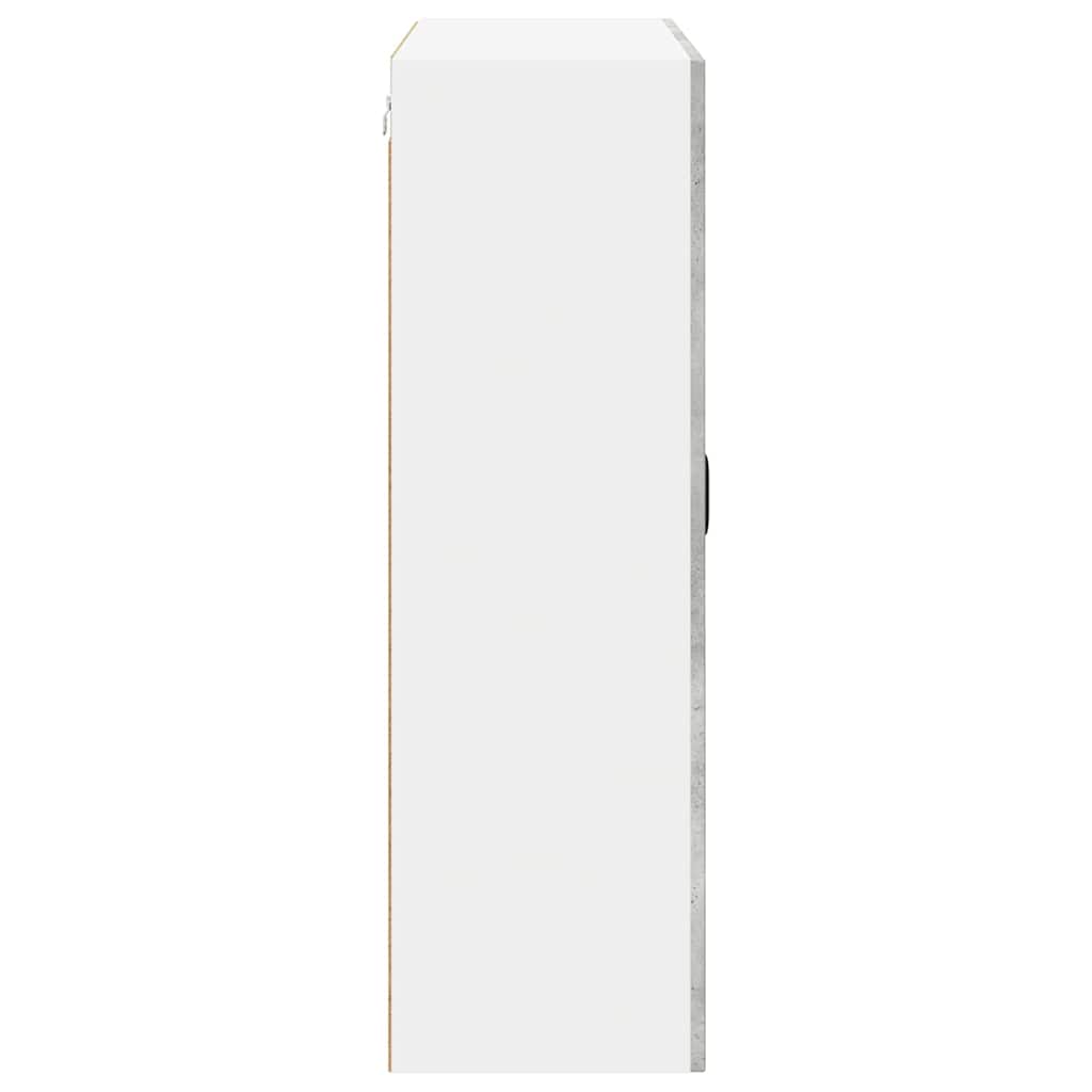 Wall Cabinet LUCCA Concrete Grey 80 x 31 x 100 cm