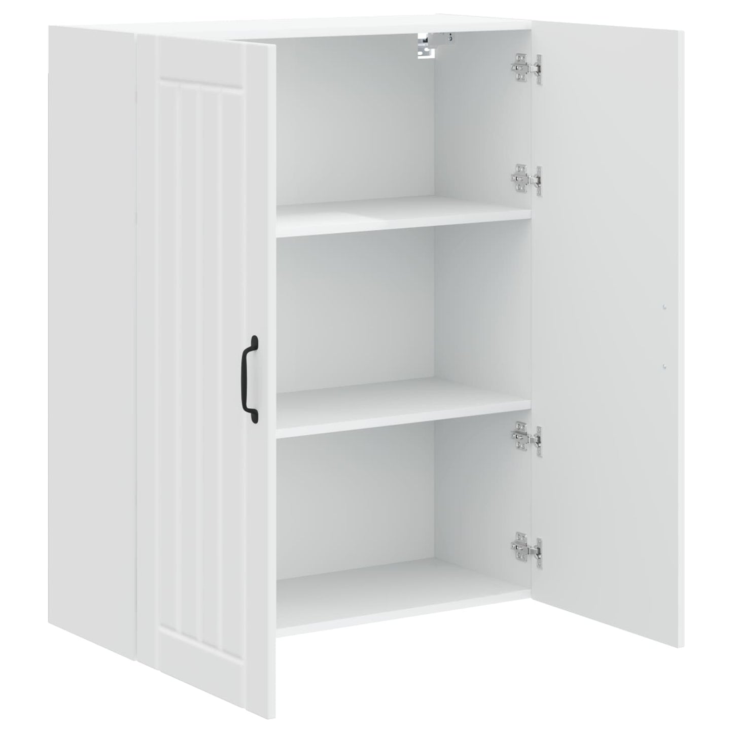 Wall Cabinet LUCCA High Gloss White 80 x 31 x 100 cm