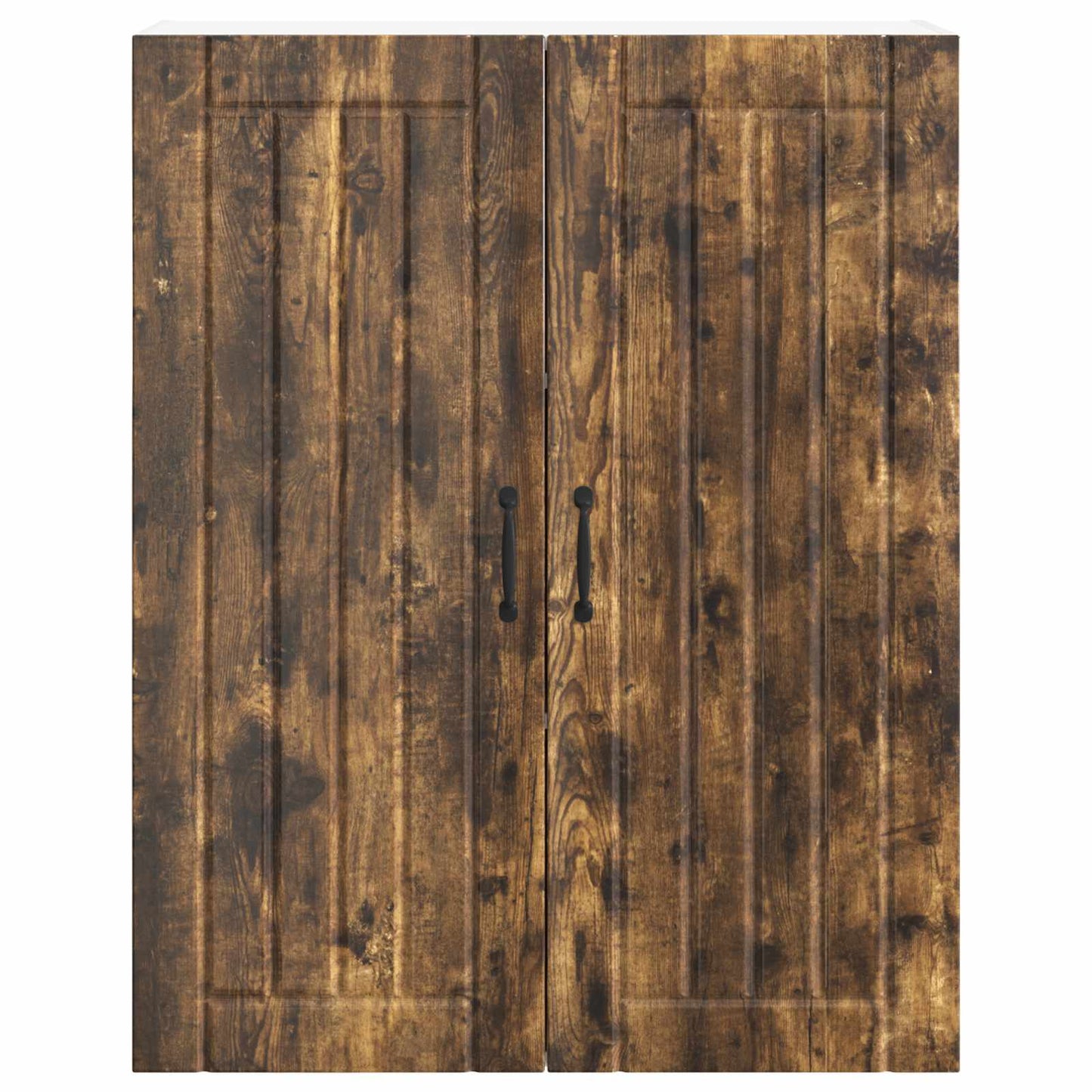 Wall Cabinet LUCCA Smoked Oak 80 x 31 x 100 cm Engineered Wood