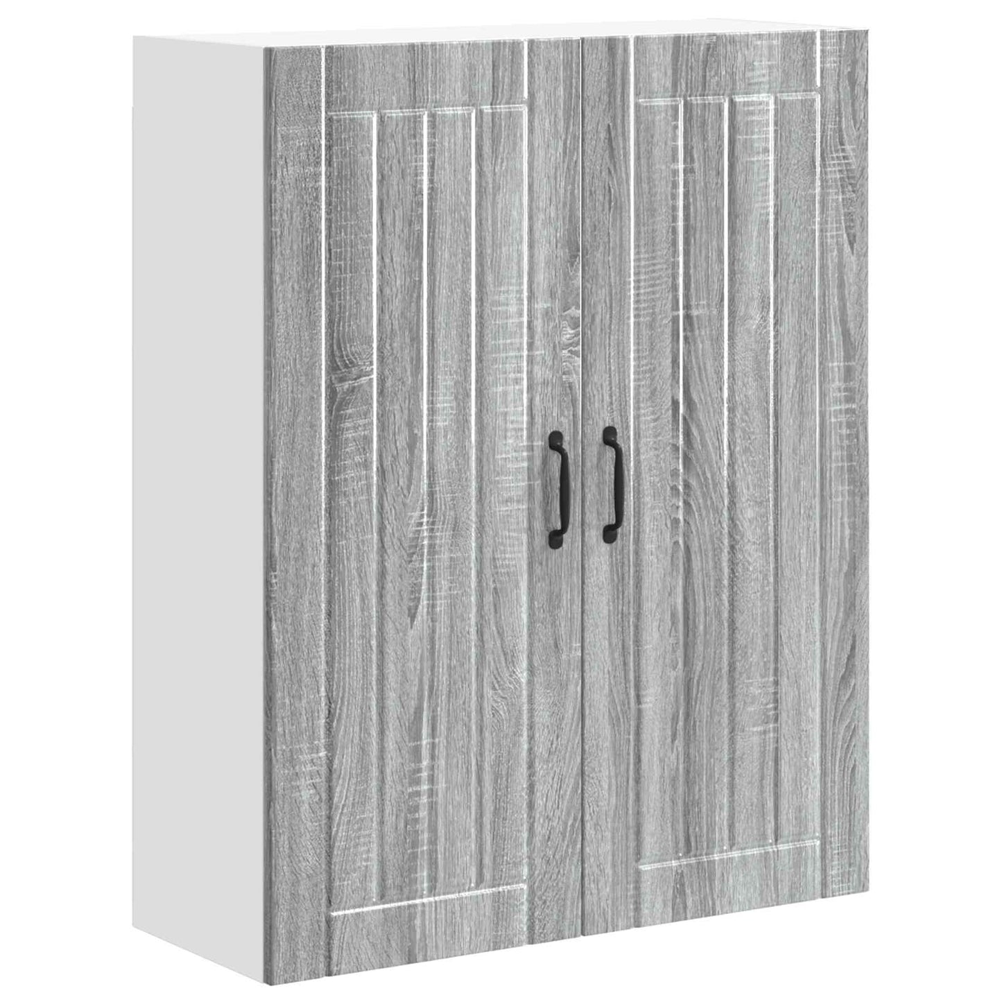 Wall Cabinet LUCCA Grey Sonoma 80 x 31 x 100 cm Engineered Wood
