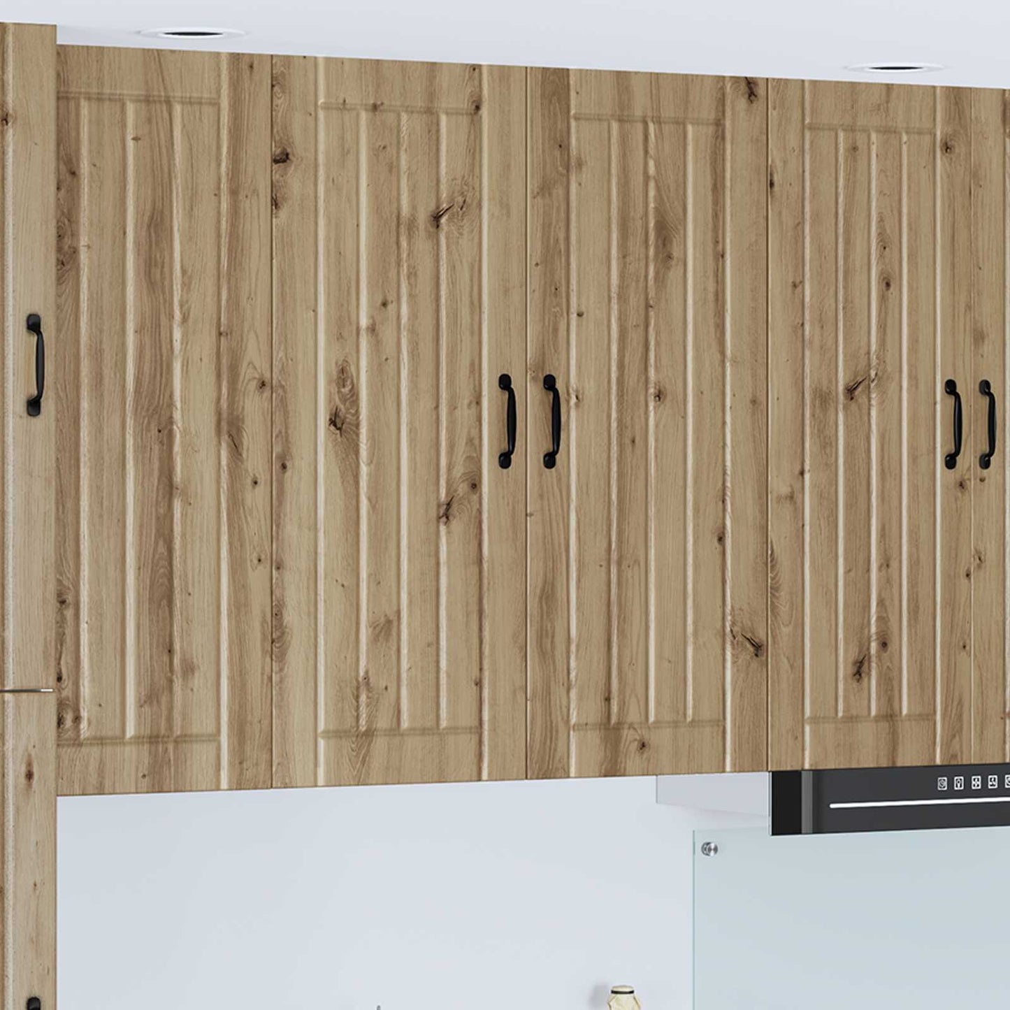 Wall Cabinet LUCCA Artisan Oak 80 x 31 x 100 cm Engineered Wood