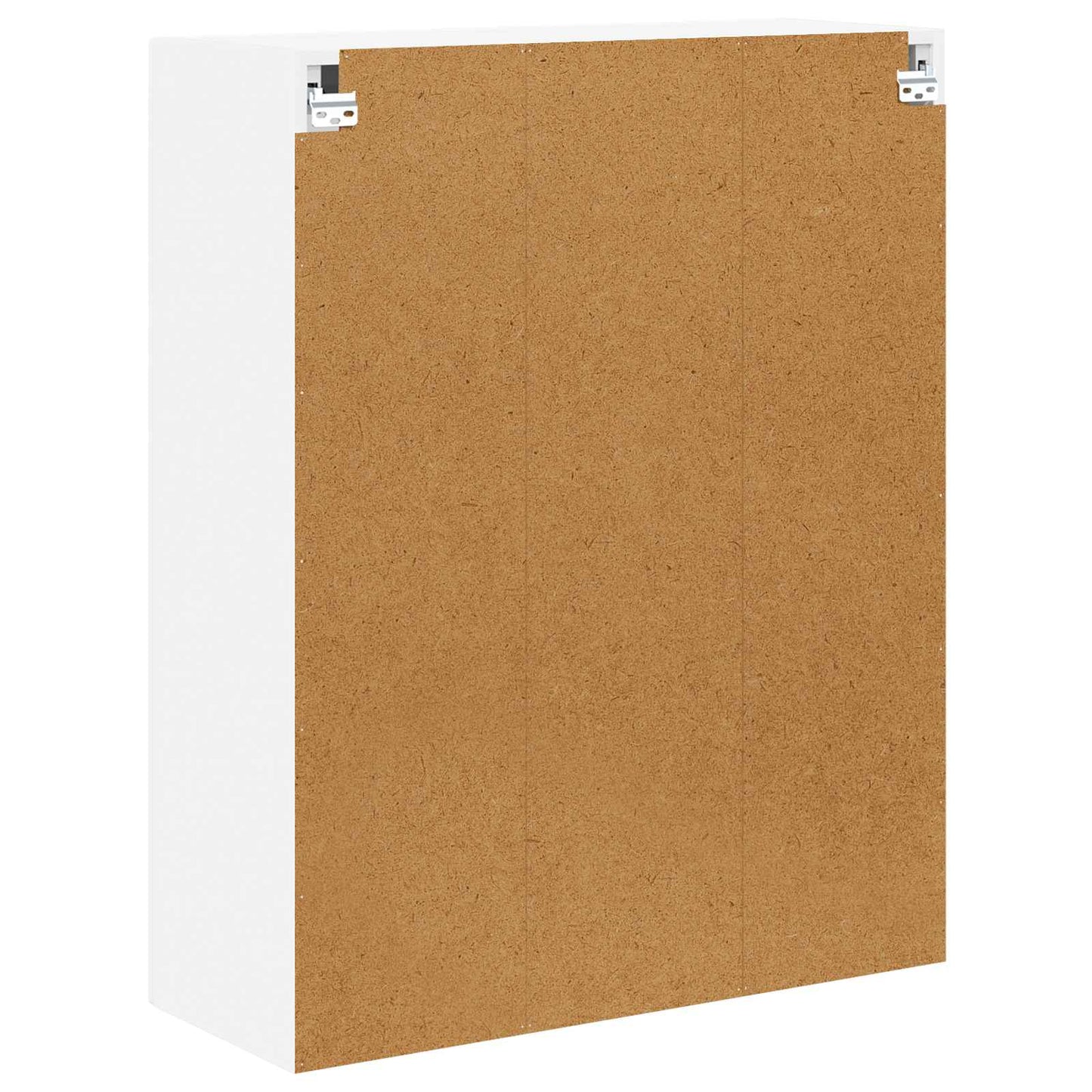 Wall Glass Cabinet LUCCA White 80 x 31 x 100 cm Engineered Wood